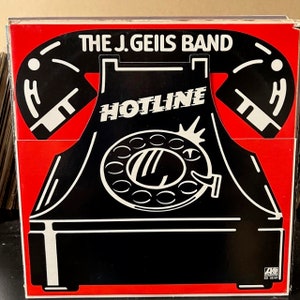 J Geils Band-"Hotline" Vintage vinyl record album  "Love Itis"