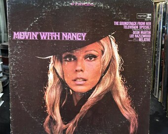 Nancy Sinatra Vinyl Record Album “movin With Nancy” - Etsy