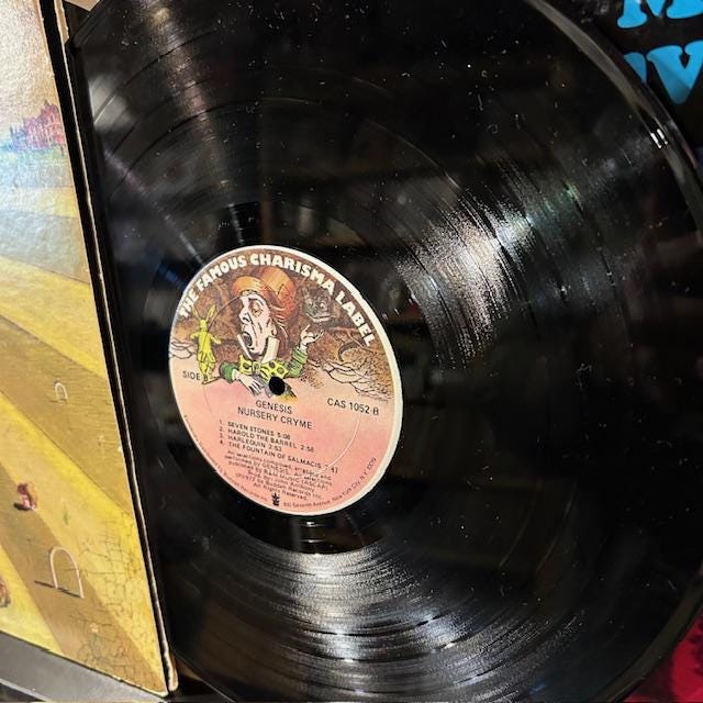 GENESIS Nursery Cryme レコード Genesis Nursery Cryme 180g LP