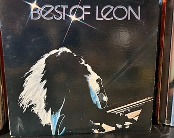 Leon Russell - Best Of Leon Vinyl Record, 1976 Blues Rock LP