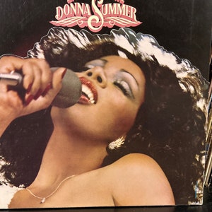 Donna Summer- "Live and More", 33 rpm 12" disco vinyl album, 70's pop music, "Once Upon A Time", "Rumour Has It", "MacArthur Park", 70's