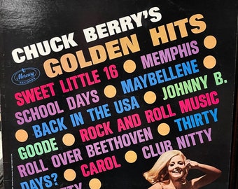 Chuck Berry-"Golden Hits" vintage vinyl compilation record album