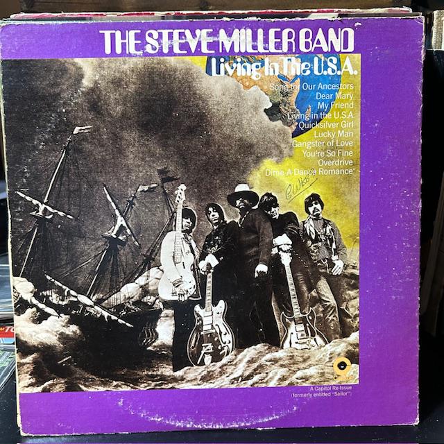 米LP The Steve Miller Band LivingInTheUSA Steve Miller Band-