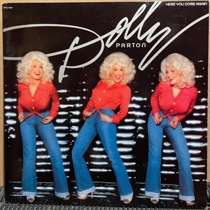 Dolly Parton-"Here You Come Again" Vintage vinyl country record album.  "Two Doors Down", "