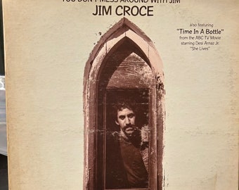 Jim Croce vintage vinyl record-"You Don't Mess Around with Jim"