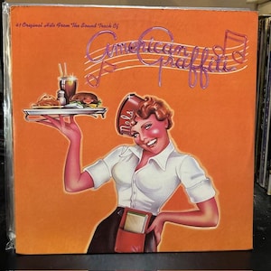 American Graffiti-"41 Original Hits from the Soundtrack of American Graffiti", vintage vinyl record album, Chuck Berry, Bill Haley