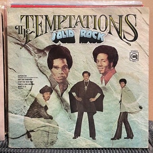 Temptations-&quot;Solid Rock&quot; Vintage vinyl record album