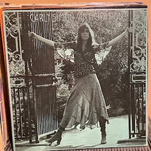 Carly Simon-&quot;Anticipation&quot; Vintage vinyl 33 rpm record album