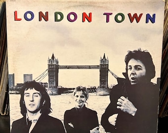 Wings / Paul Mccartney - London Town - 1978 Vinyl Album - Etsy