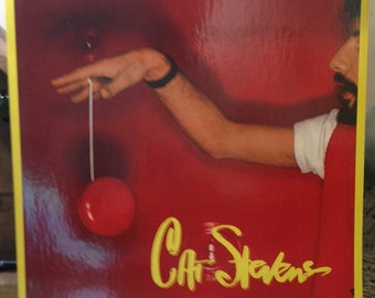 Cat Stevens Vintage Vinyl Album-"Izitso" 33 rpm 12" vinyl record-"(Remember the Days Of Th) Old Schoolyard" "Life" vinyl records sale