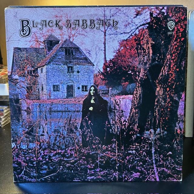 Black Sabbath-"Black Sabbath" Vintage vinyl record album