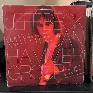 Jeff Beck with the Jan Hammer Group-&quot;Live&quot; Vintage vinyl record album