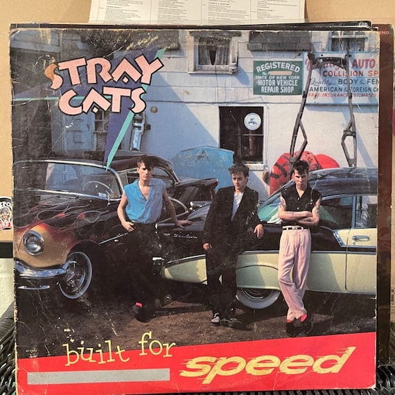 Stray Cats- Built for Speed - Etsy