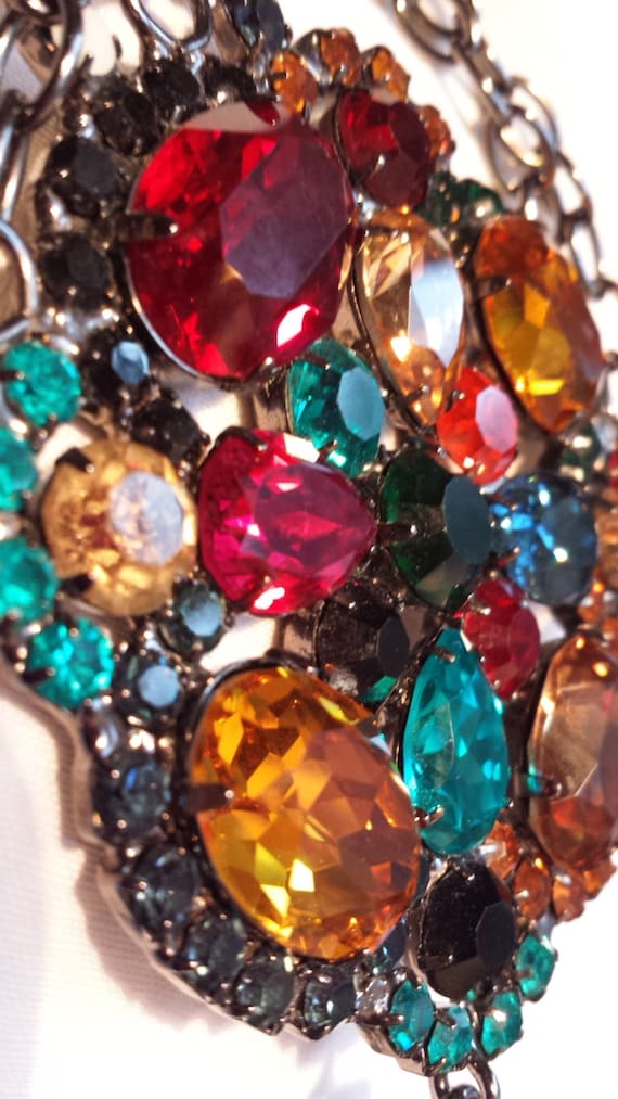 Kenneth Jay Lane - Lady Gaga - Cut Glass NECKLACE… - image 5