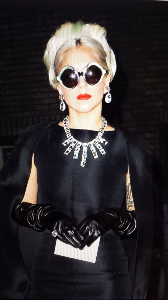 Kenneth Jay Lane - Lady Gaga - Cut Glass NECKLACE… - image 3