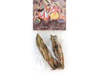 Smudging Herbs - Yerba Santa Smudge Stick - 2 Mini Bundles