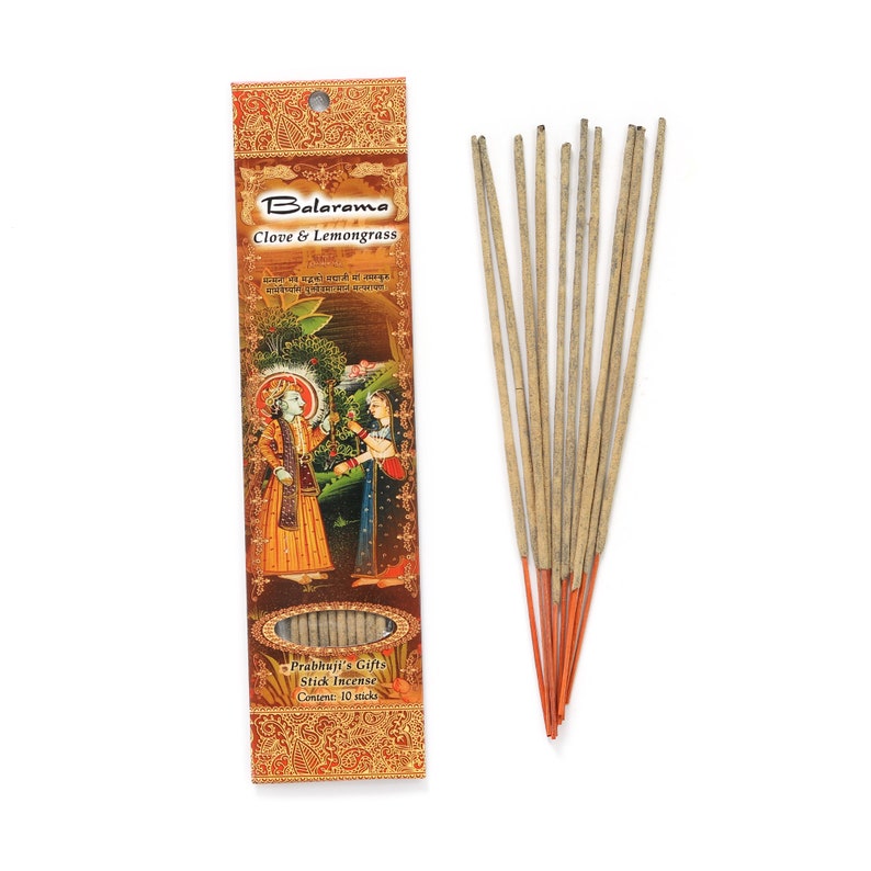 Incense Sticks Balaram Clove and Lemongrass | Etsy