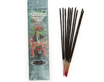 Incense Sticks Matsya - Jasmine, Rose, and Tulasi