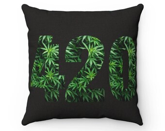Cannabis Pillow/420 Cannabis Pillow/Cannabis Home Decor/Marijuana Home Decor/Marijuana Pillow/Marijuana 420 Pillow/Marijuana/Cannabis