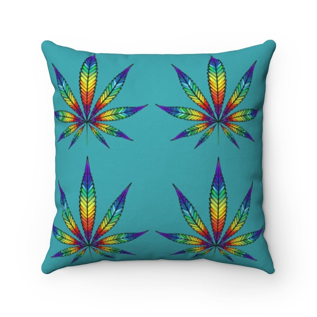 Cannabis Pillow 3 Color OptionsMarijuana Pillow/Cannabis Etsy