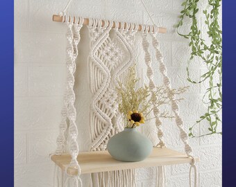 Handmade Macramé Wall Hanging Tapestry/Thoughtful Gift/Unique Gift/Next Day Shipping