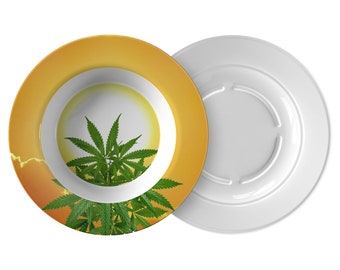 Bella Alba Cannabis Bowl/Cannabis Bowl/Marijuana Bowl/Cannabis Gift/Marijuana Gift/Cannabis Holiday Gift/Marijuana Holiday Gift