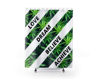 My Cannabis Shower Curtains/Cannabis Shower Curtain/Marijuana Shower Curtain/Cannabis Home Decor/Marijuana Home Decor/Cannabis/Marijuana