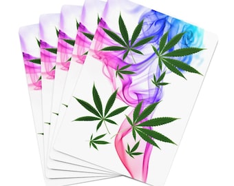 Cannabis Cards/Smoking Pretty Cannabis Poker Cards/Marijuana Cards/Marijuana/Cannabis/