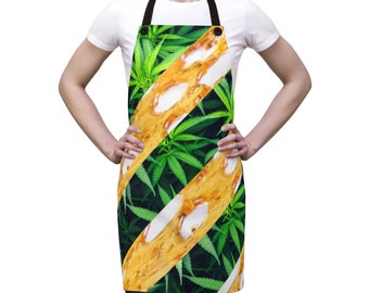CannaDab Cannabis Apron/Cannabis Apron/Marijuana Apron/Cannabis in the kitchen/Marijuana in the kitchen/Cannabis Gift/Marijuana Gift