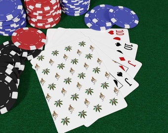 Pass That Cannabis Poker Cards/Cannabis Gift/Holiday Gift/Cannabis Christmas/