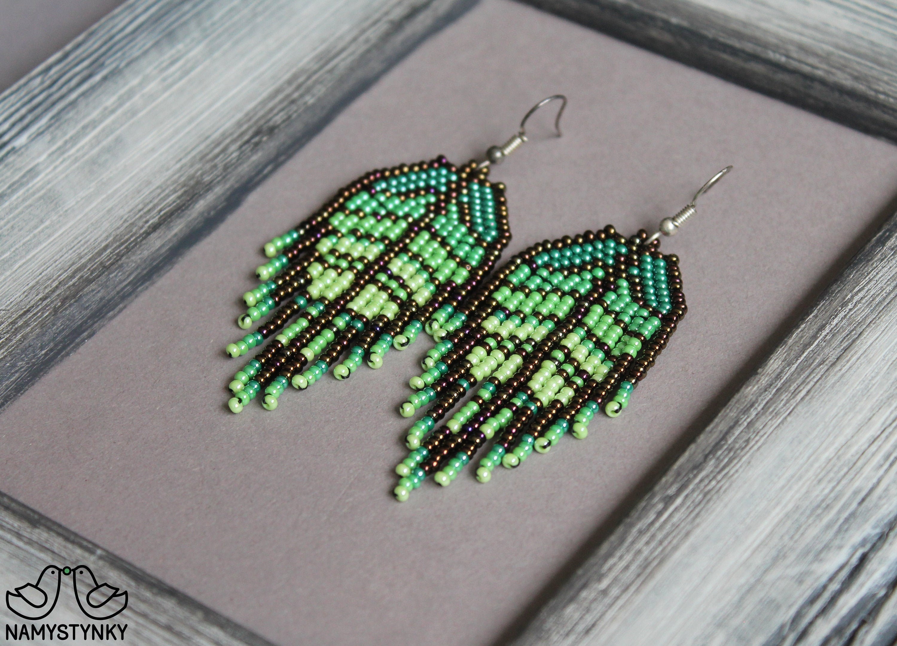 Aretes Aldo Gerron Chandelier Mujer Verdes De Aretes Colgantes - Main Image