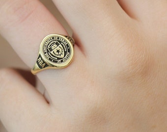 アクセサリー antidotebuyersclub Engraved College ring アンチドートバイヤーズクラブ Engraved ID Ring（ANTIDOTE