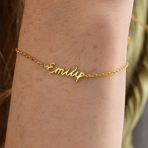 Sterling Silver Name Bracelet,Personalized Bracelet,Gift For Her,Personalized Gifts,Personalized Jewelry,JX49