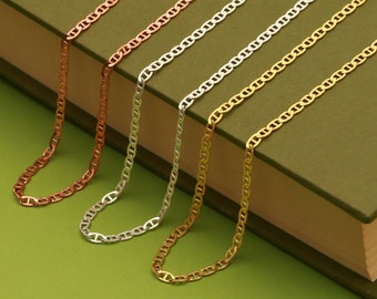 14K Gold Chain Necklace,Everyday Necklace,Layering Chain,Dainty Chain Necklace,Chain Necklace,JX103