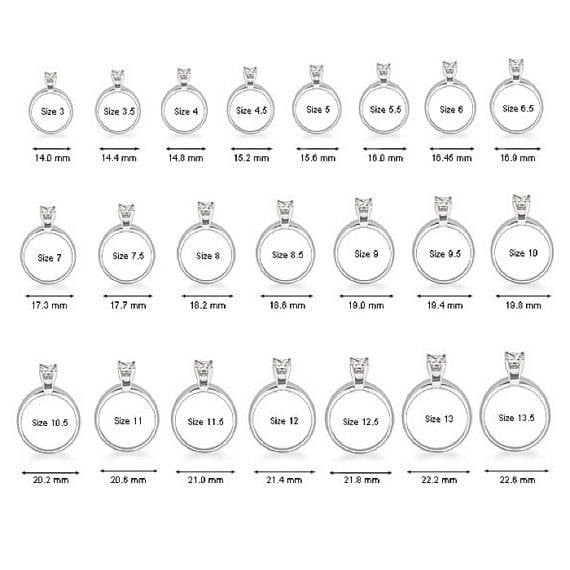Ring size 5 in letters online