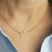 14k Solid Gold Arabic Name Necklace-Arabic Necklace-Personalized Necklace-Arabic Gift-Gold Islam Necklace-Arabic Jewelry-JX03 