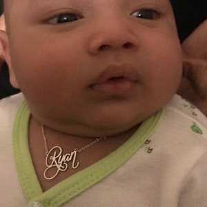 customized baby necklace