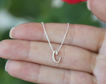 Custom Initial Necklace,Personalized Necklace Gift For Her,Dainty Necklace,JX13