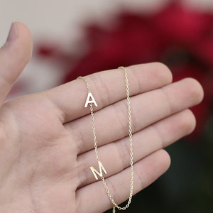 Custom Initial Necklace, Personalized Necklace, Dainty Necklace,Letter Necklace,Personalized Necklace,Gift For Her ,JX01 image 4