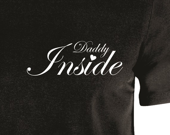 Daddy inside T-shirt|T-shirt to 6XL| T-shirt-Dad| Father's day T-shirt|for him|for dad