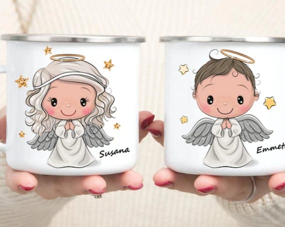 Personalized Angel mug |Retro mug|Personalized Kids Cup |Toddler cup|Kids Birthday Gift|Toddler first cup|girl cups|