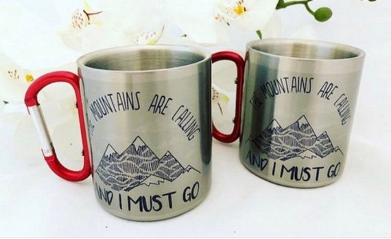 Mountain Gift Mug Hiker Gift Hiking Gift The Mountains Are Calling And I Must Go