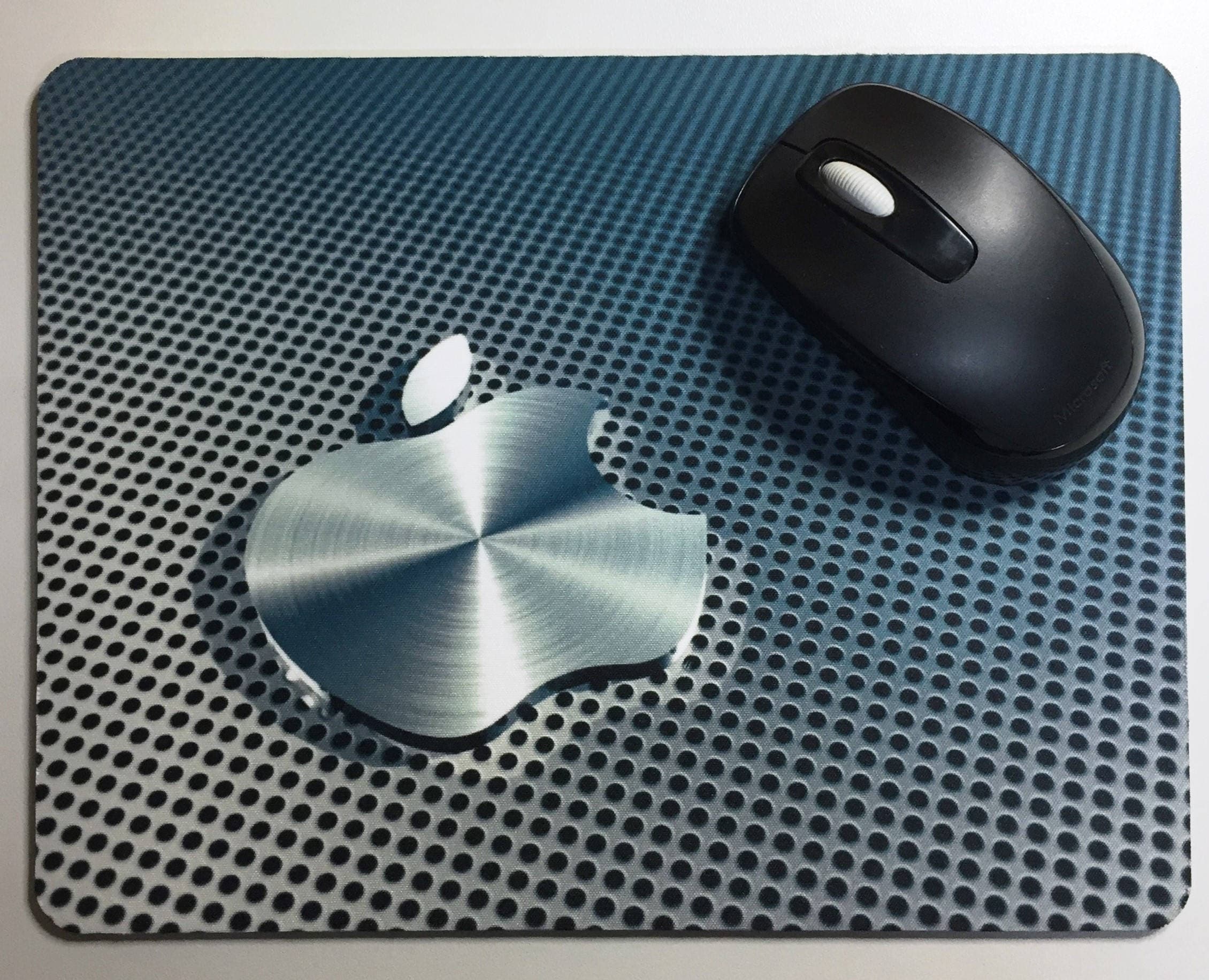 Apple Fan Gift Apple Logo Gift Mac Book Pc Custumized Mouse Mat