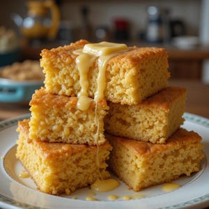 Aunt Betty’s Mexican Cornbread Recipe – Instant PDF Download, Spicy Cheesy Cornbread, Southern Family Favorite