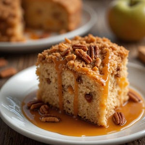 Best Apple Crisp Coffee Cake Recipe | Cozy Fall Dessert or Breakfast | Cinnamon Crumble Topping | Instant Digital PDF Download