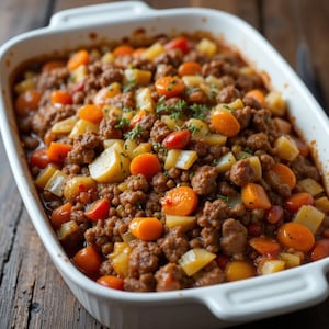 BEST RECIPE for Cabbage Beef Bake | Instant PDF Download | Easy Comfort Food Casserole | Dinner & Party Recipe | Hearty One-Pan Meal