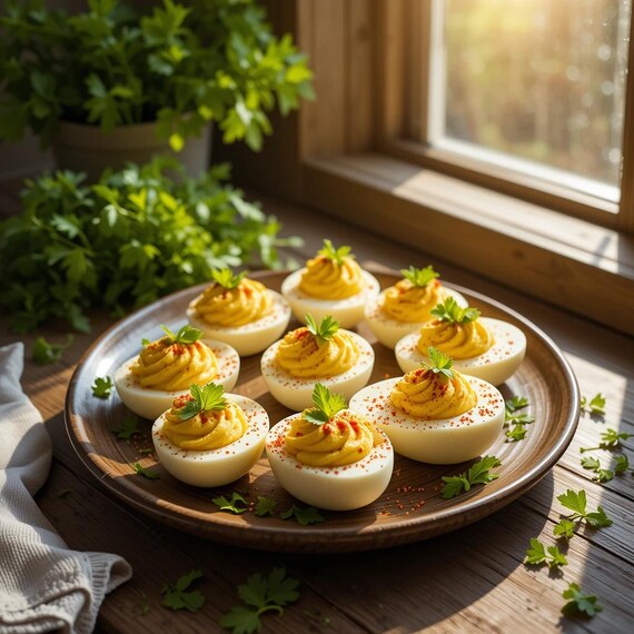 Award-winning Deviled Eggs Recipe: Classic Holiday Side Dish (PDF