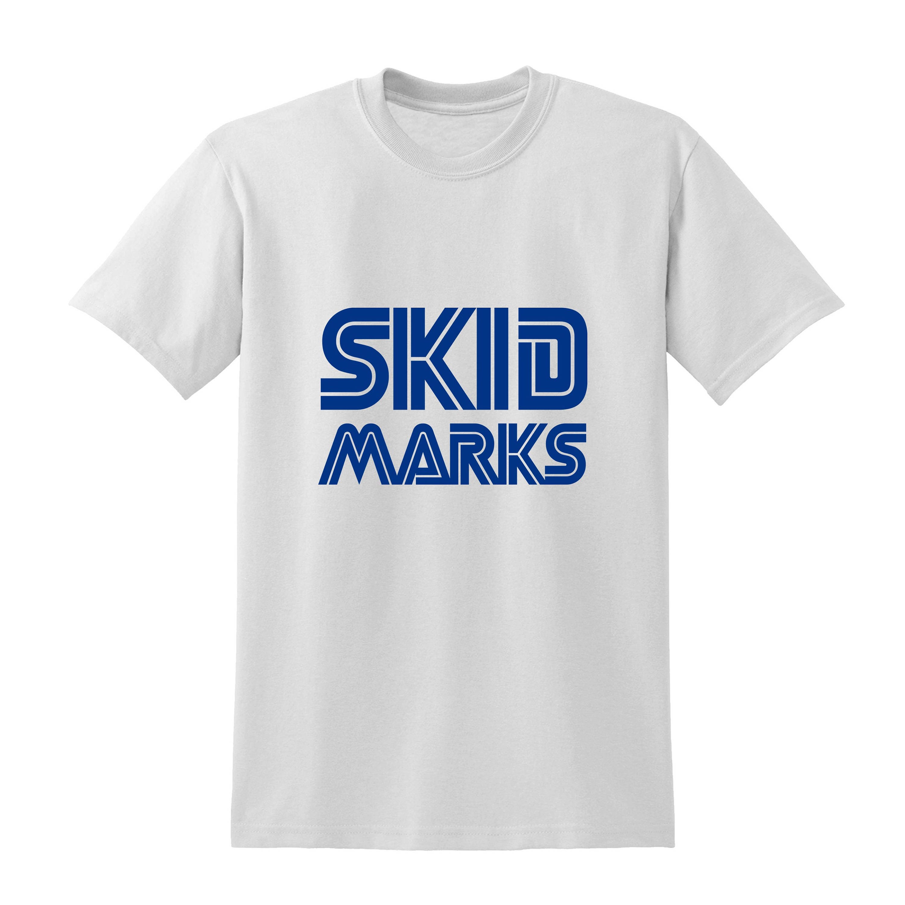SKID MARKS Slogan Tshirt Funny Slang 90's Hipster Fashion Etsy
