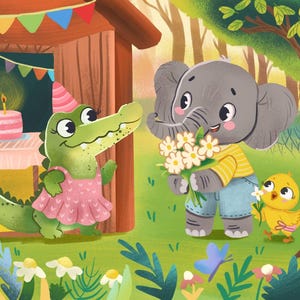 Designs uniques de livres pour enfants personnalisés, illustrations personnalisées, illustrations pour enfants personnalisées, histoires pour enfants, conception de couverture, fantaisiste pour enfants