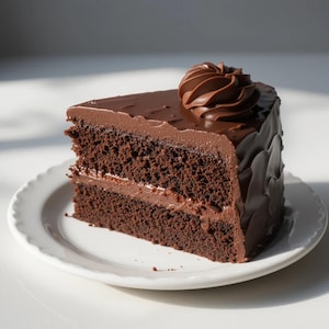 Moist Chocolate Cake with Chocolate Custard Recipe | How to Make the Best Chocolate Cake | Instant Download Recipe Card PDF